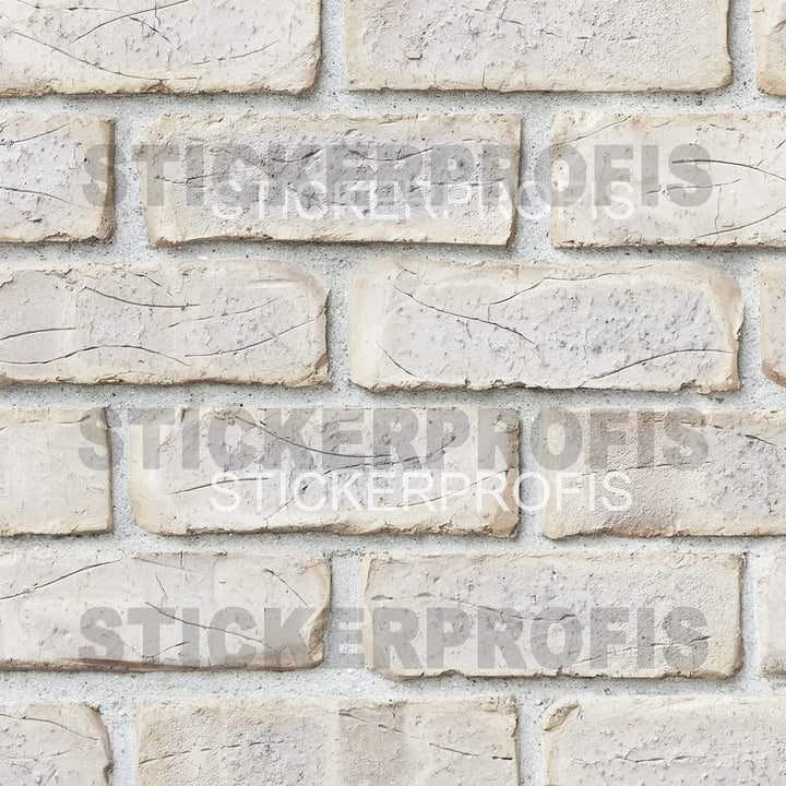 StickerProfis Küchenrückwand selbstklebend Glasoptik - GEKALKTE Wand - 1.8mm, Versteift, alle Unterg
