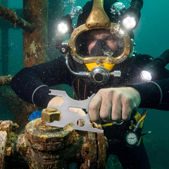 Scuba Diving Multi Tool, Praktisches und Praktisches Scuba Diving Tool Multi Tool Regulator Kreditka