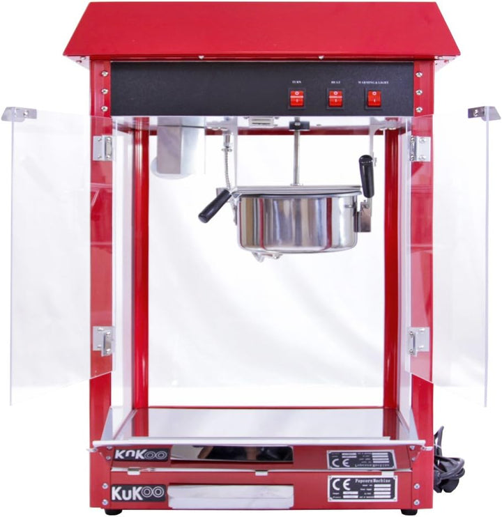 Kukoo Systemgastronomie Gastro Popcornmaschine Popcorn Maker Popcornautomat Popcorn Automat Partyser