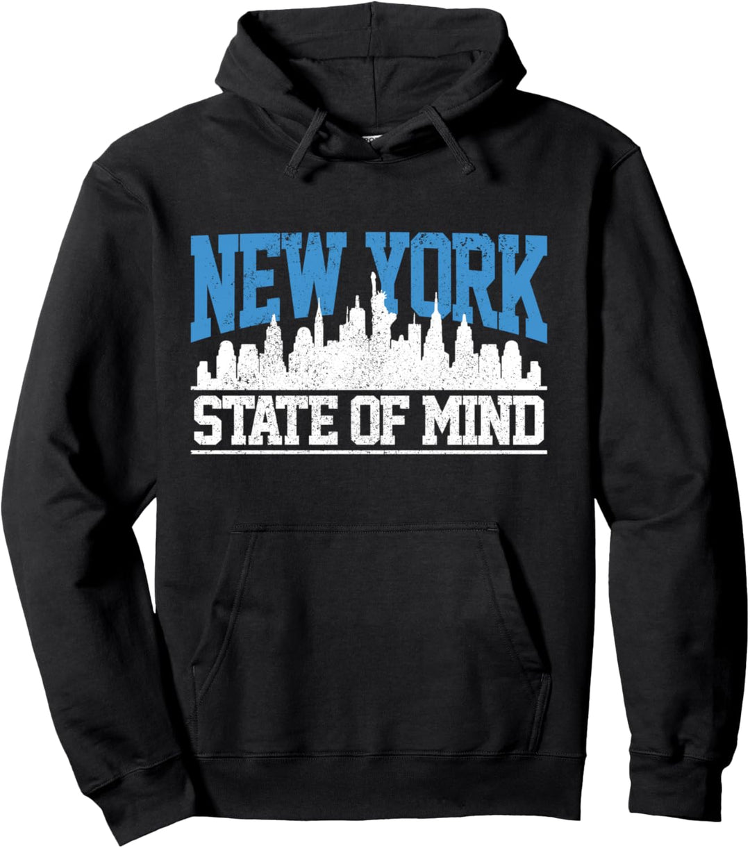 New York City Skyline NYC NY USA Amerika Souvenir Geschenk Pullover Hoodie