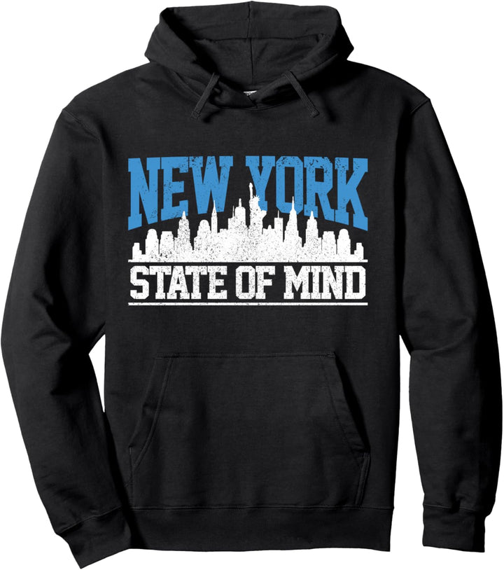 New York City Skyline NYC NY USA Amerika Souvenir Geschenk Pullover Hoodie
