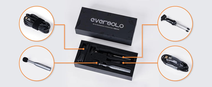 EVERSOLO Omnidirektionales Mikrofon EM-01, USB-Typ-C-Schnittstelle, für Heimaufnahmen, Online-Meetin