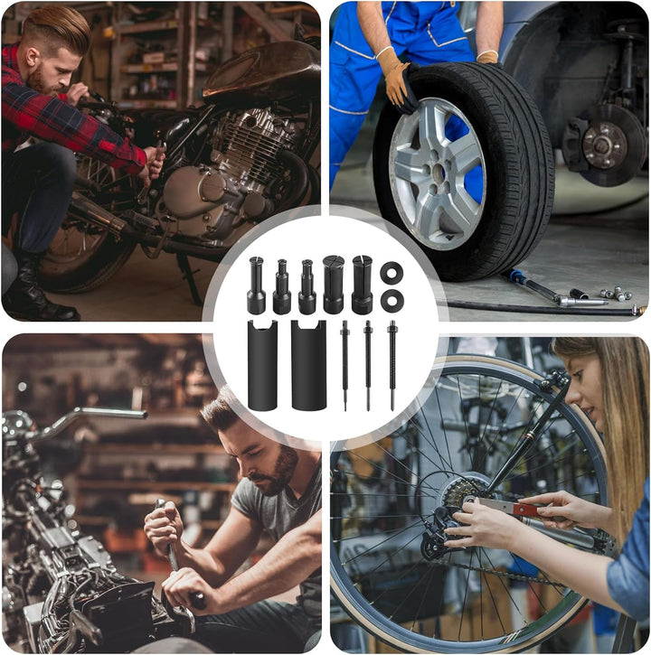 9-23mm Innenlager Abzieher Set, 12 Stück Radlager Abzieher Motorrad, Motorrad Innenlager-Auszieher-K