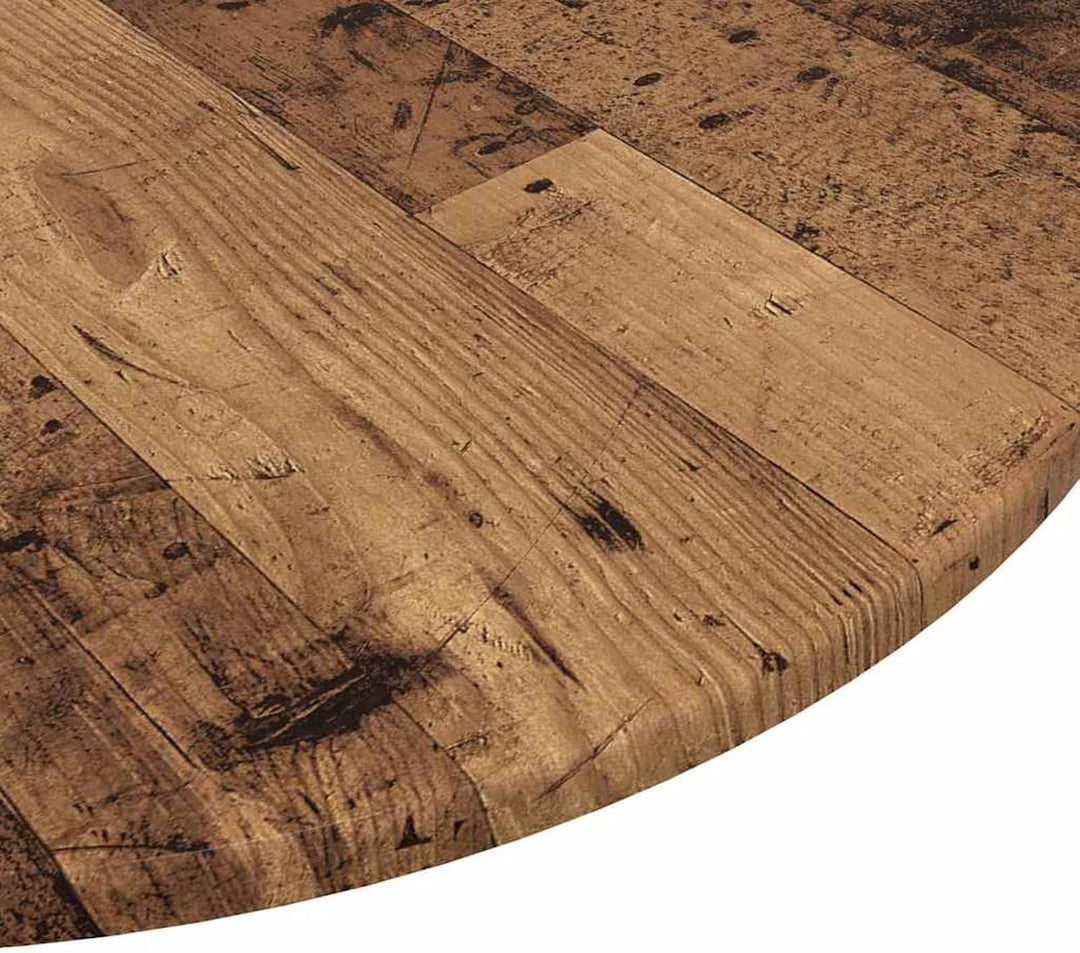 Homgoday Tischplatte Altholz 60 x 60 x 1.5 cm Holzwerkstoff Desktop Model880409