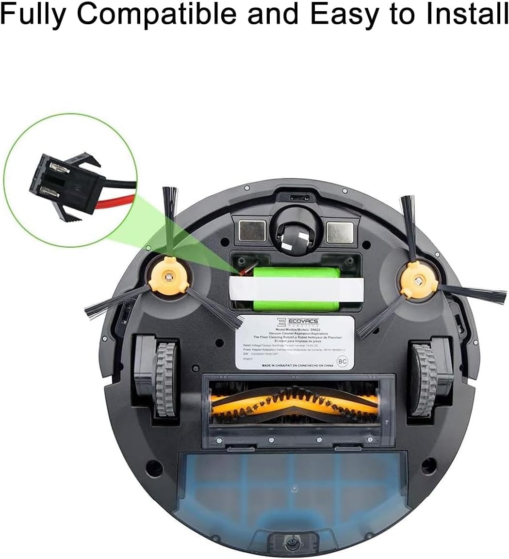 NASTIMA 14.4V 3000mAh Lithium-Ionen-Ersatzakku Kompatibel mit Eufy RoboVac 11 11S 11S MAX 12 15C 15T
