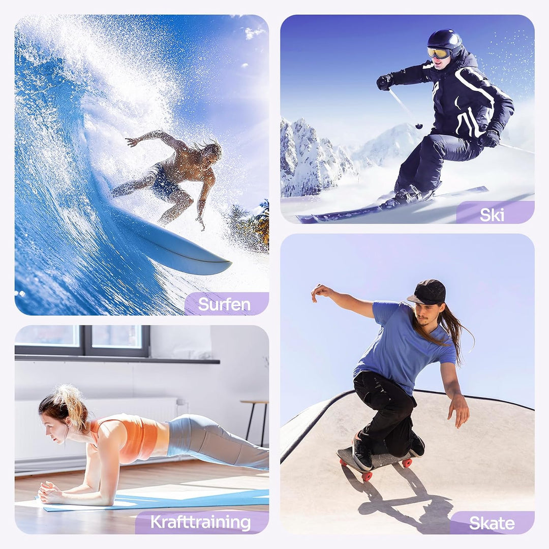 Balance Board Holz: Sportneer Indoorboard Skateboard, Indoor Surfboard Trickboard und Gleichgewichts