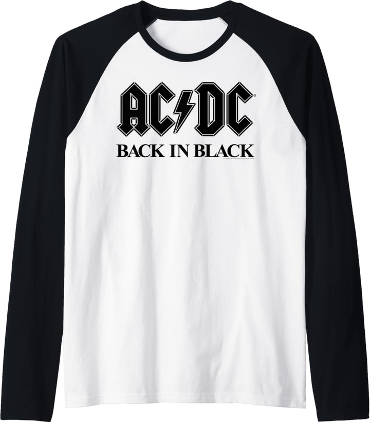 AC/DC - Kühnes Schwarz Raglan