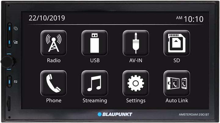 Blaupunkt Amsterdam 290 BT | 6.8'' Touchscreen, Bluetooth-Freisprecheinrichtung, Mirror Mode, USB, S