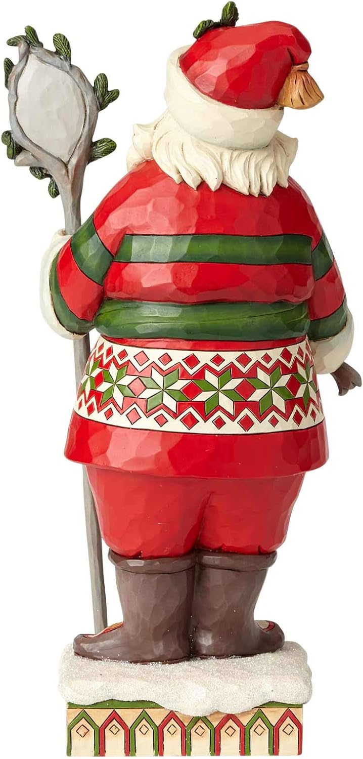 Heartwood Creek Woodsy Santa Figurine