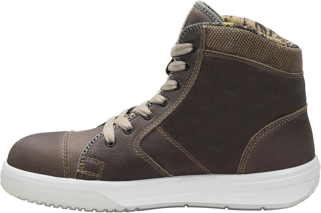ELTEN Sicherheitsschuhe EMOTION ESD S3, Damen und Herren, Leder, Stahlkappe, leicht, sportlich, Brau