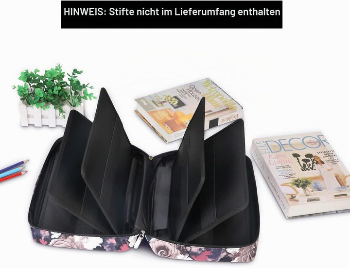 JAKAGO Federmäppchen Grosse Kapazität für 300 Stifte Aufbewahrung Buntstifte,Wasserdicht Pencil Case