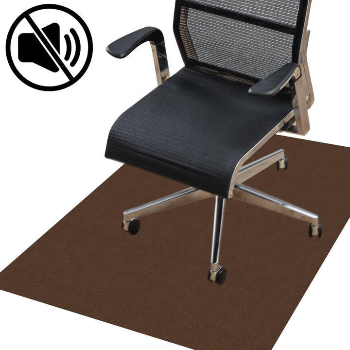 ANRO Bodenschutzmatte Bürostuhl Unterlage Schreibtischstuhl Unterlage Bürostuhl Teppich rutschfeste