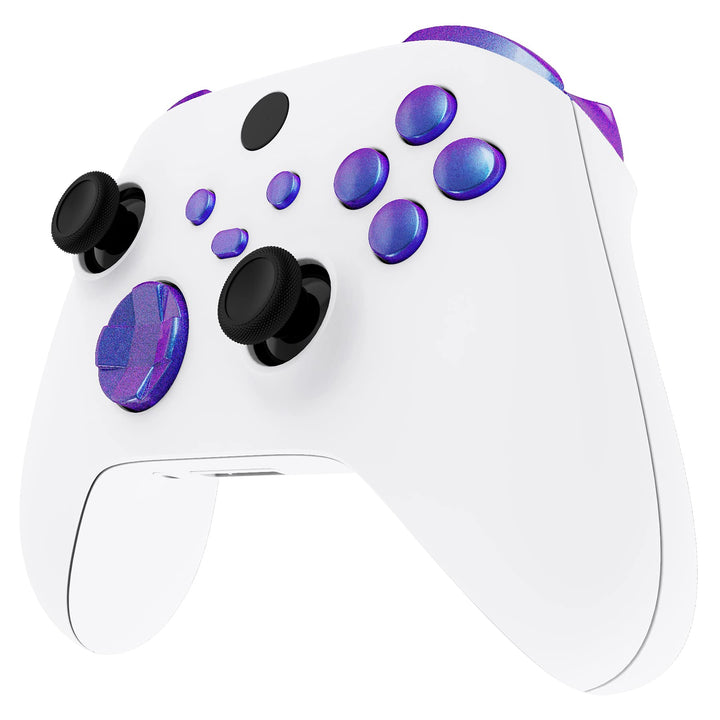 eXtremeRate Tasten Set für Xbox Series X/S Controller(Keine Buchstabenmarken), Ersatzteil Trigger Bu