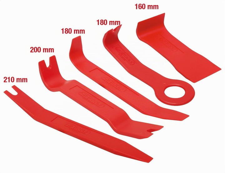 KS Tools 911.8120 Kunststoffkeil-Satz, 5-tlg.