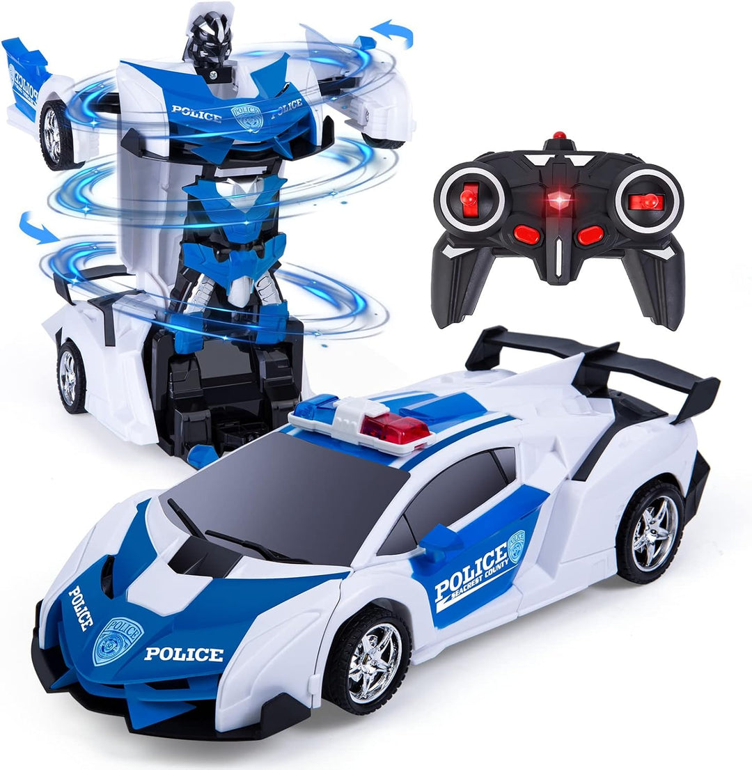 Transformator Spielzeug Verformung RC Auto Ferngesteuertes Auto Roboter Spielzeug für Kinder Jungen
