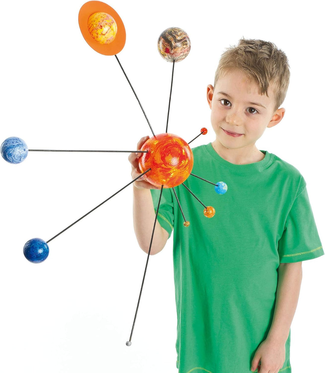 Baker Ross EV8302 Dein eigenes Sonnensystem - Set zum selber Bauen für Kinder für den Astronomie-Unt