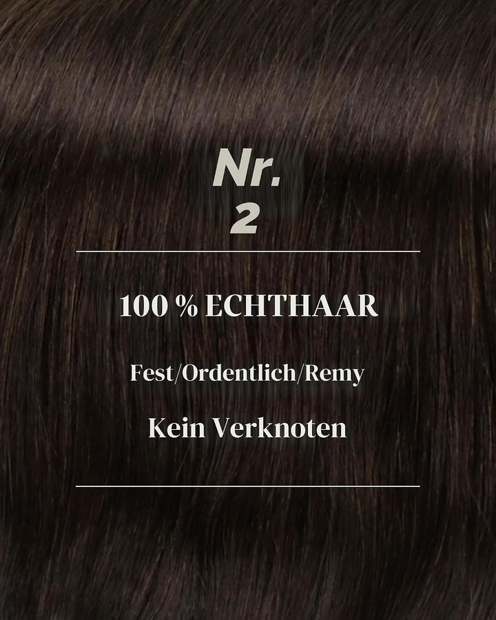 Hetto Braun Echthaar Tressen Extensions Remy Tressen Echthaar Extensions Naturlich Tressen Echthaar
