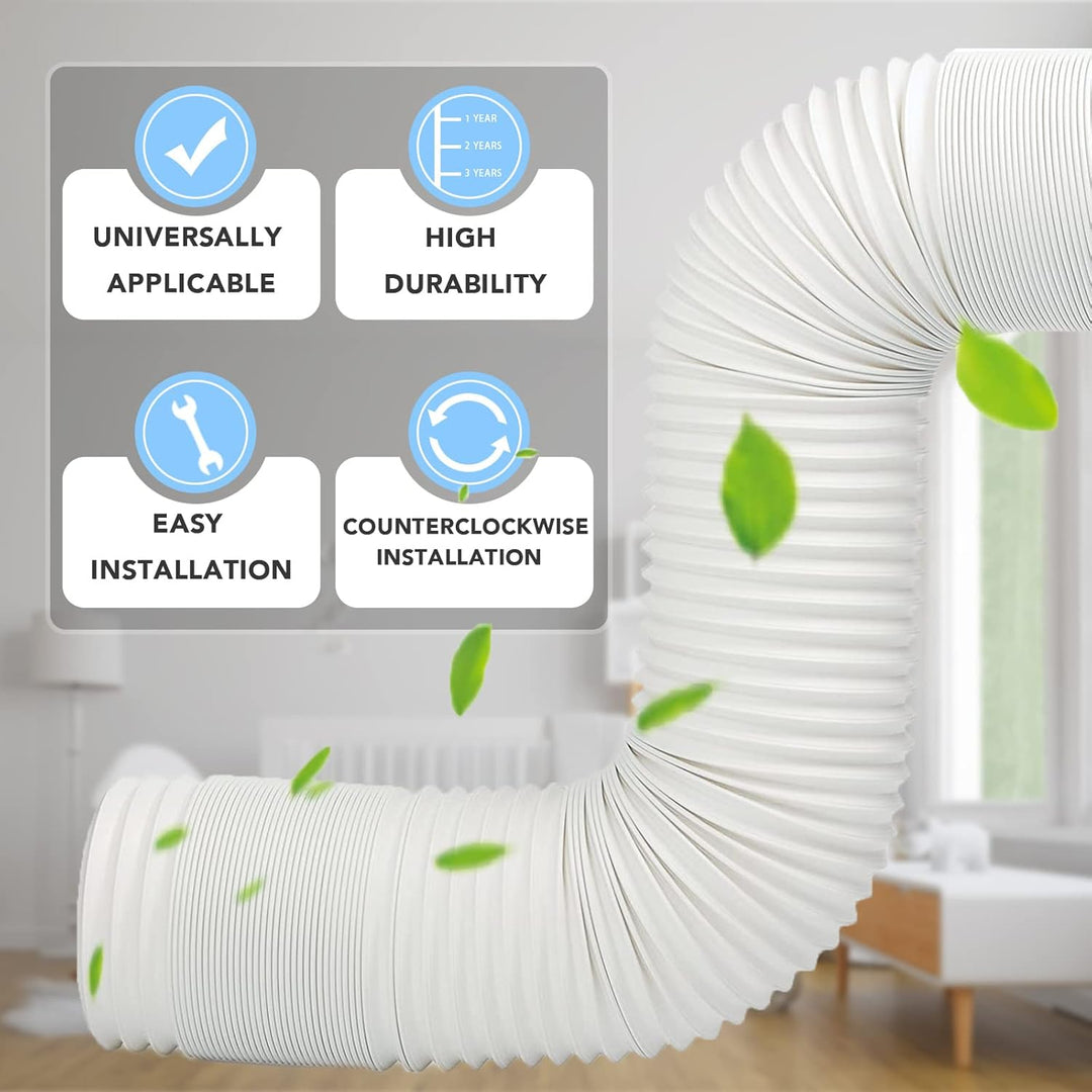 Abluftschlauch, Abluftschlauch Ø150/130mm Klimagerät, für Klimagerät Mobile Klimaanlage Wäschetrockn