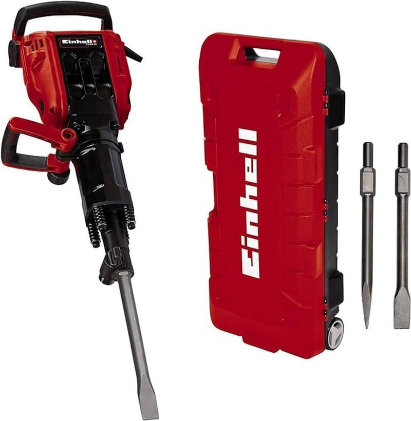 Einhell 4139130 Abbruchhammer TE-DH 50 (1.700 W, 50 J Einzelschlagstärke, SDS-Hex-Werkzeugaufnahme,