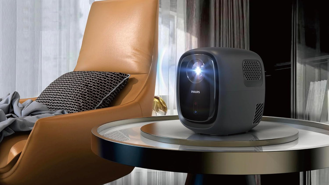 Philips, Neopix 130, Heimkinoprojektor, erweiterte Bildkorrektur, Full HD 720p, fortschrittliche LED