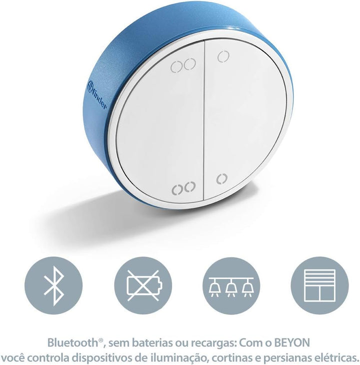 Finder 1Y13B20 1Y Zubehör YESLY, 4 Kanale, Bluetooth BLE, Beyon Wireless, Weiss