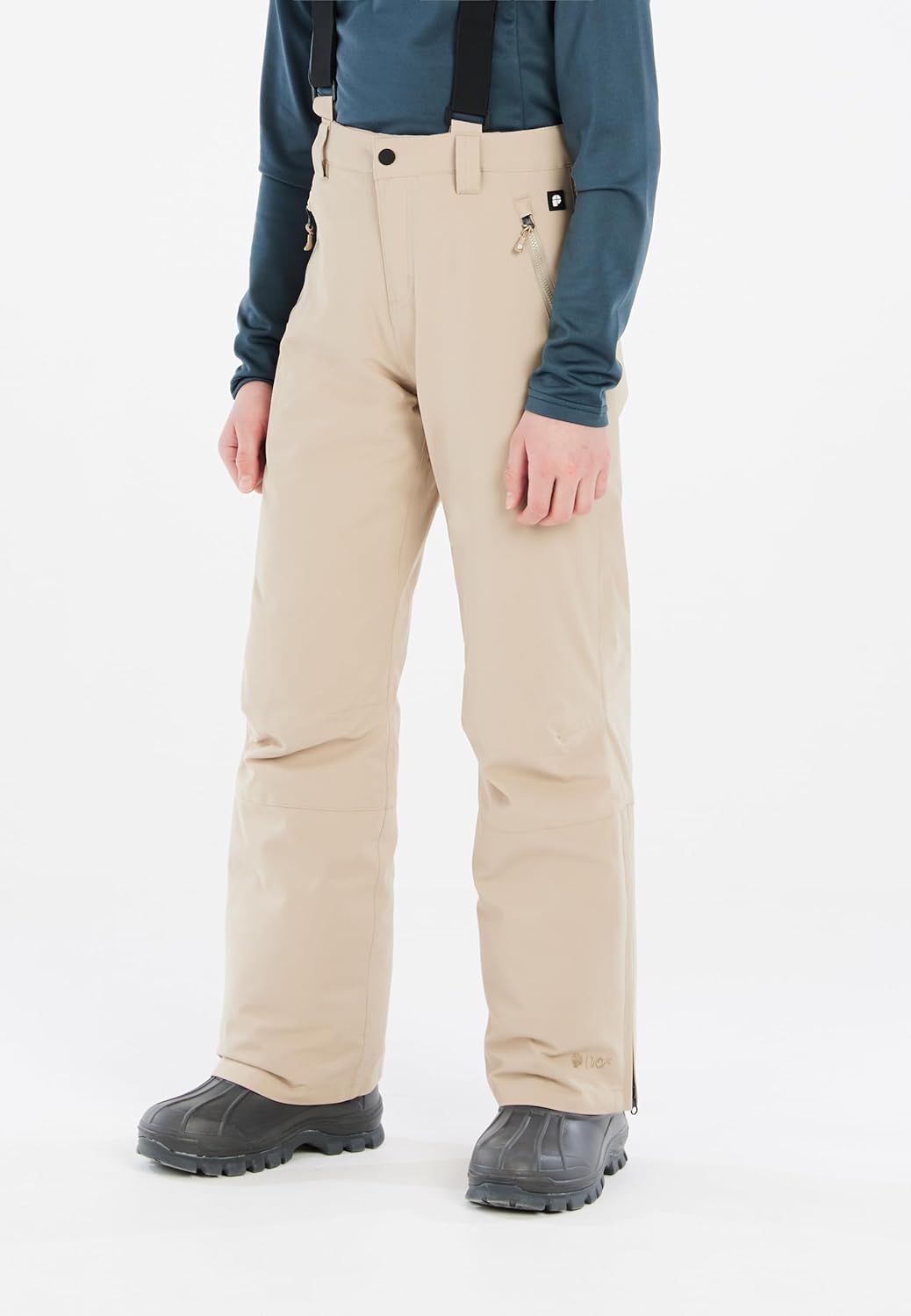 Protest Boys Ski- Und Snowboardhosen SPIKET JR 128 Bamboobeige, 128 Bamboobeige