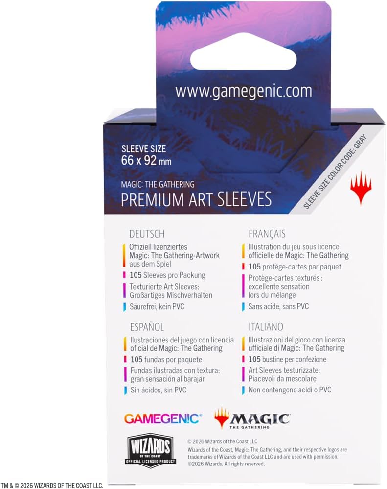 Gamegenic | Magic: The Gathering | Lorwyn Eclipsed Premium Art Sleeves - Ashling, the Limitless