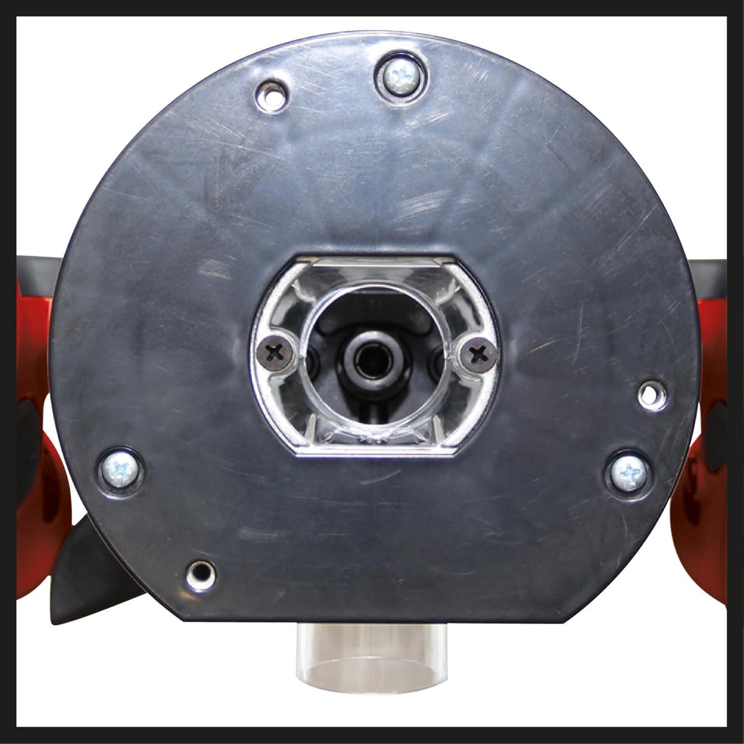 Einhell Oberfräse TC-RO 1155 E (1100 W, Ø 6 und 8 mm, Drehzahlregelung, Parallelanschlag, Absaugadap