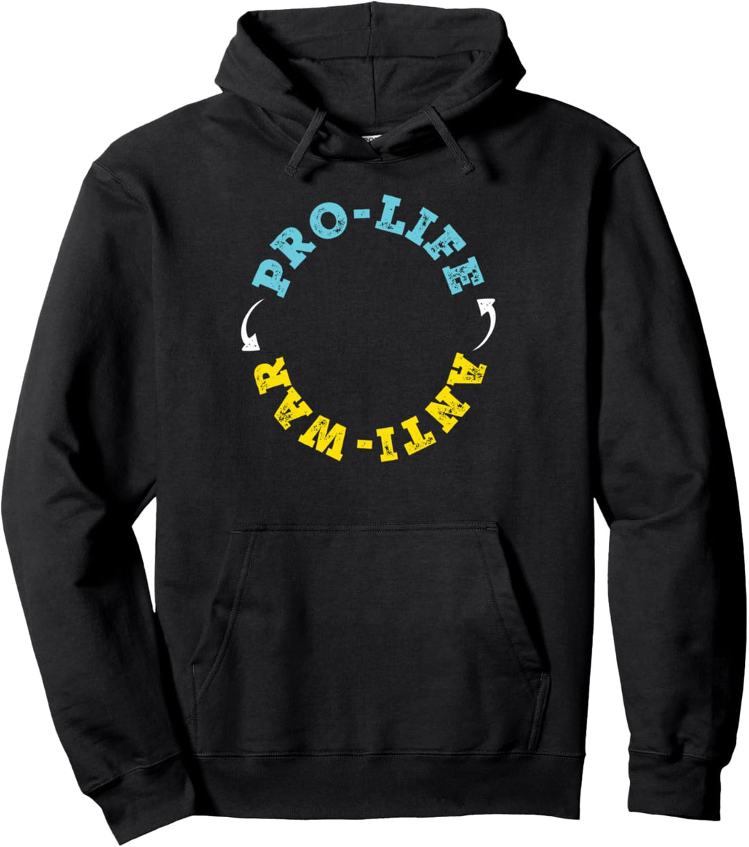 Pro Life ist der Anti-Kriegs-Gesprächsstarter Pro Peace Pullover Hoodie