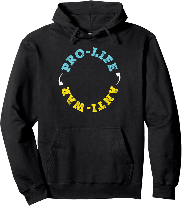 Pro Life ist der Anti-Kriegs-Gesprächsstarter Pro Peace Pullover Hoodie