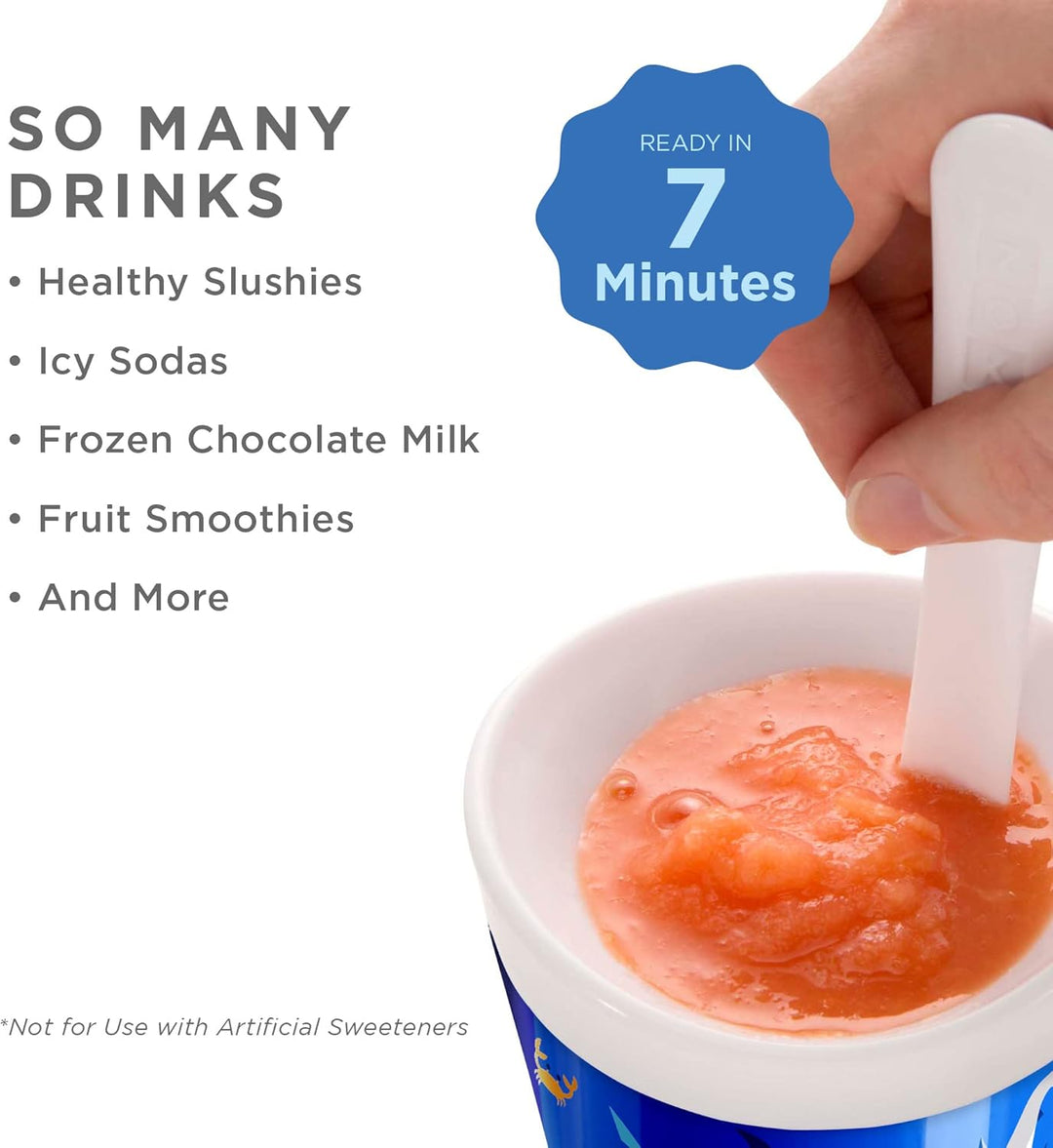 ZOKU Original Slush and Shake Maker - Slushy Cup für Einzelportions-Slushies, Frucht-Smoothies und M