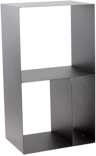 Holzregal Brennholzregal Kaminholzregal Magnus R146 schwarz