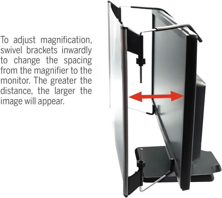 Kantek Standard-Blendschutzfilter für 35,8 cm (14,1 Zoll) LCD/Notebook-Displays 24" Widescreen farbl