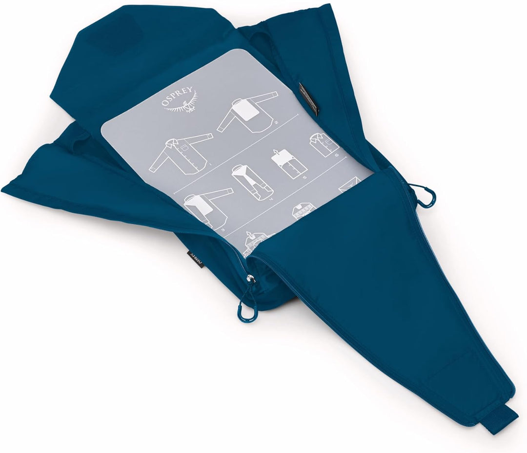 Osprey Europe Kleidermappe Rucksack-Zubehör Waterfront Blue, Waterfront Blue