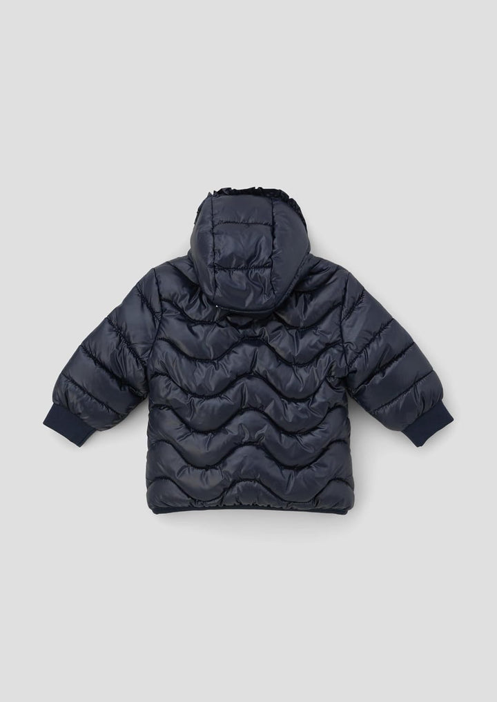 s.Oliver Steppjacke mit abnehmbarem Kunstfell 74 Navy, 74 Navy