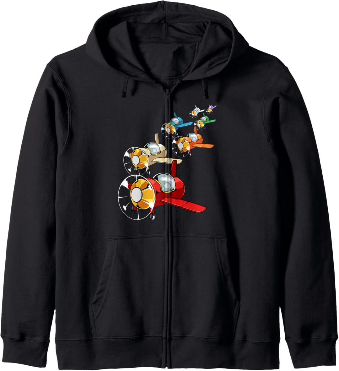 Flugzeug Hubschrauber Pilot Flieger Flughafen Aeronautik Kapuzenjacke