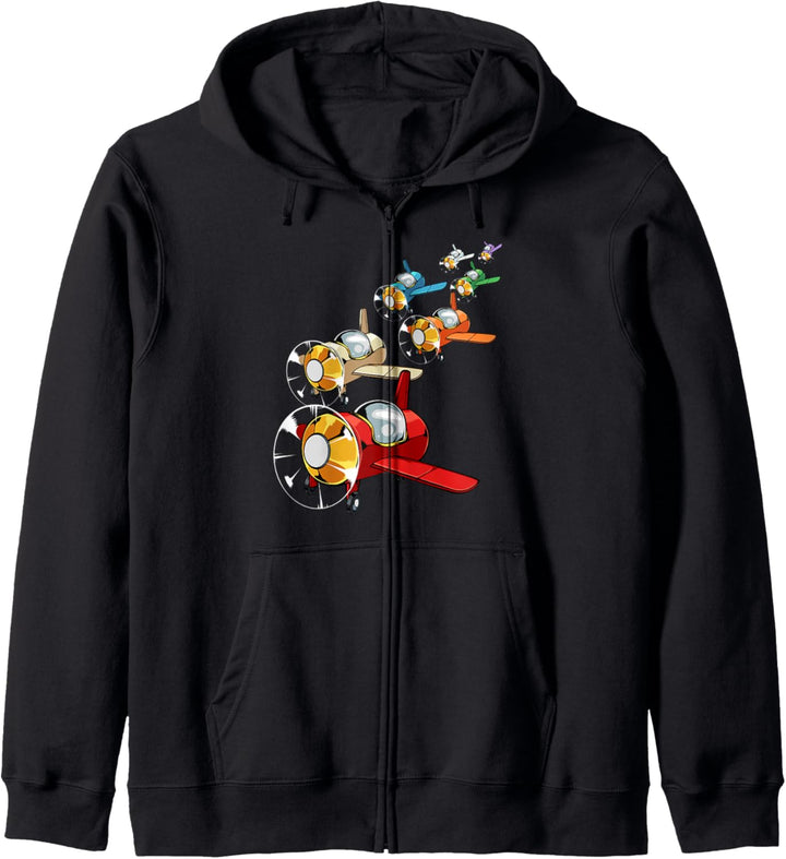 Flugzeug Hubschrauber Pilot Flieger Flughafen Aeronautik Kapuzenjacke