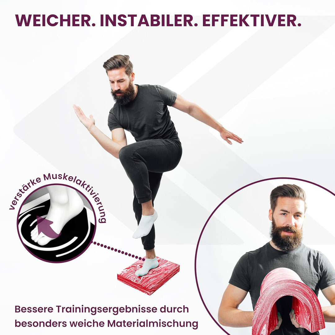 Balance Pad Aus Deutscher Entwicklung - Hoher Weichegrad Für Beste Trainingsergebnisse - Balance Kis