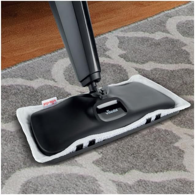 Vileda Steam XXL Ersatzpads | Mikrofaser Reinigungstücher für Dampfreiniger | Hygienisch &amp; streifenf