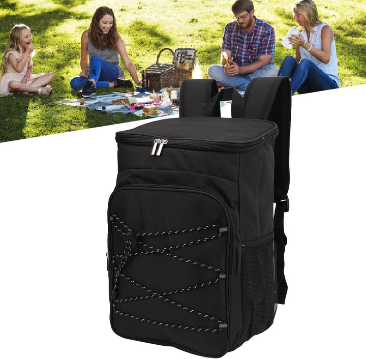 Kühlrucksack, Kühl Rucksack Gross Kühltasche Picknicktasche Rucksack mit Seitentaschen Wasserdicht A