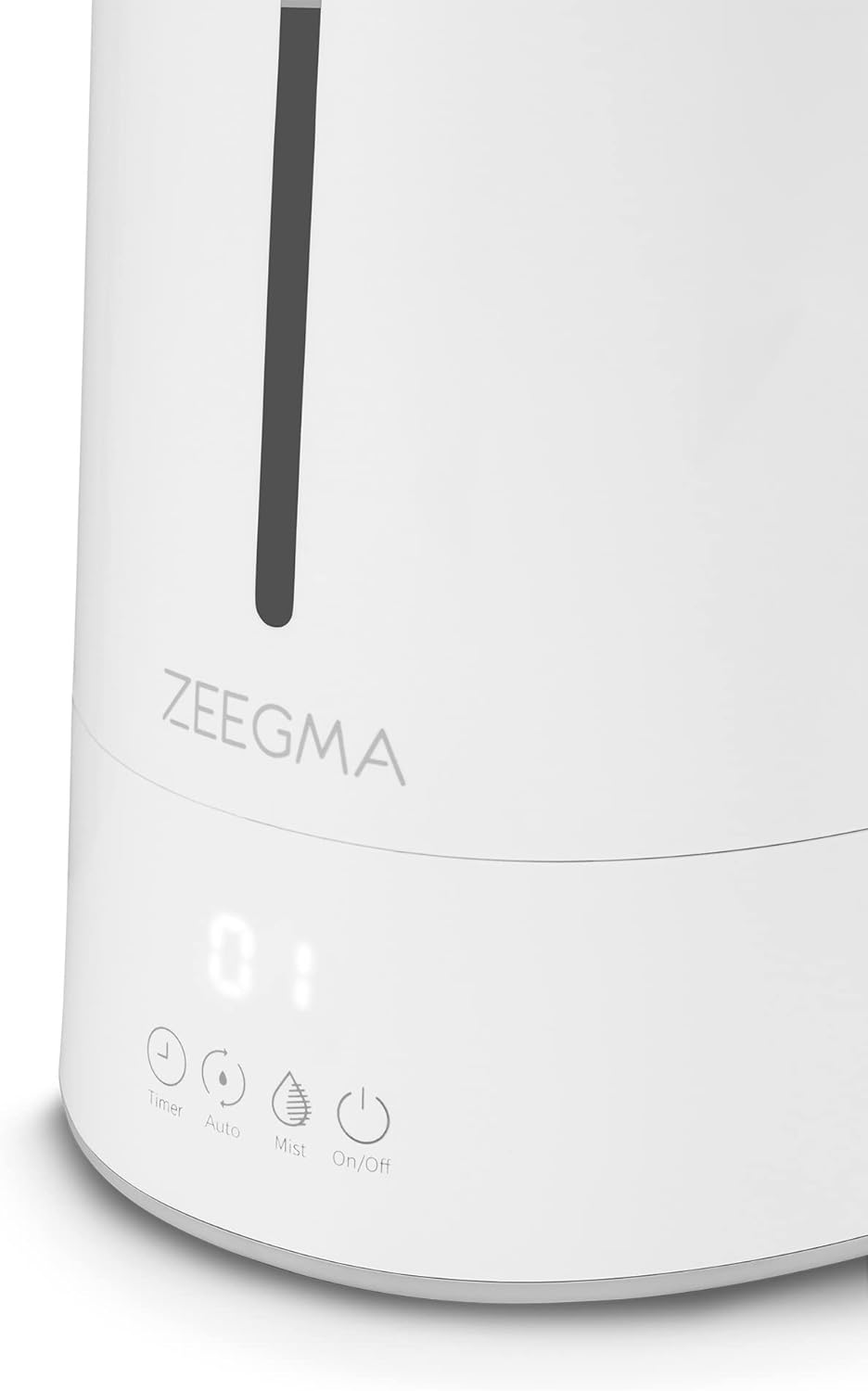 ZEEGMA Vers IONI Luftbefeuchter mit Luftionisierungs- und Aromatherapie-Funktion, 260 ml/h, Hygromet