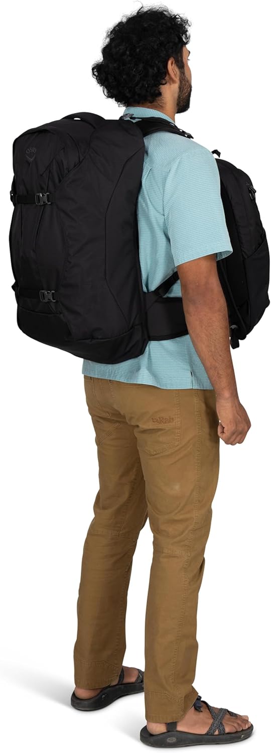 Osprey Herren Farpoint 55 Backpack O/S Tan Concrete, O/S Tan Concrete