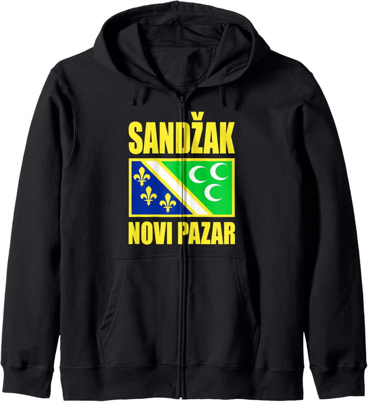 Sandzak Novi Pazar, Cool Sandzak Flag Kapuzenjacke