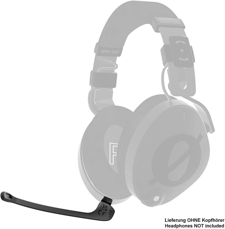 Rode NTH-MIC Headset-Mikrofon für NTH-100 Kopfhörer + keepdrum Soft-Case