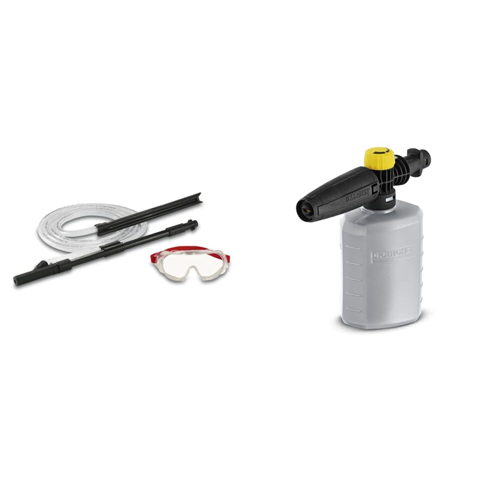 Kärcher Sand-/Nassstrahlset für Hochdruckreiniger & FJ 6 Schaumdüse (Behältervolumen: 0,6 l, manuell