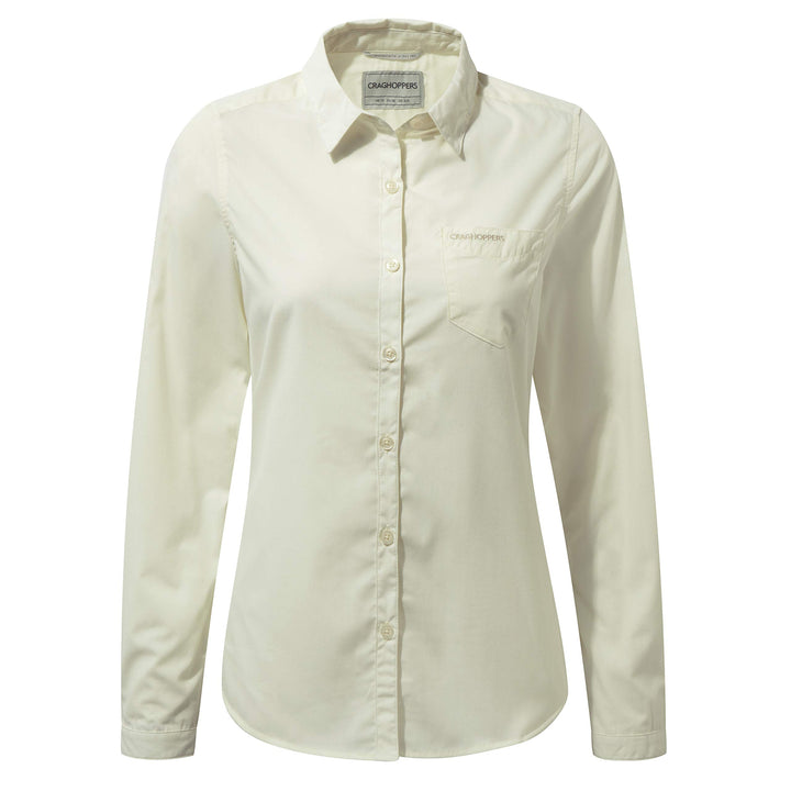 Craghoppers Damen Kiwi Long Sleeved Hemd 44 Sea Salt, 44 Sea Salt