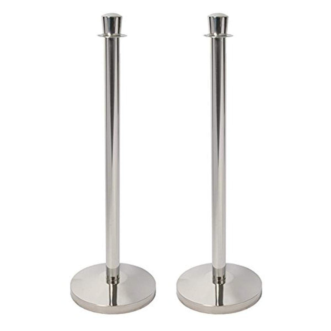 Securit 32 x 95 cm Seil Barriere-7,5 kg Post – Chrome (Pack von 2)