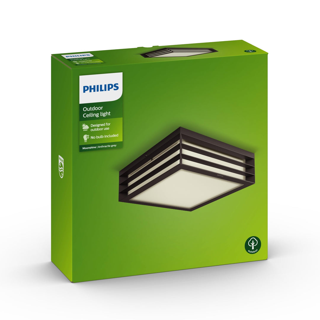 Philips myGarden Deckenleuchte Moonshine, 14W,Anthrazit, Moonshine
