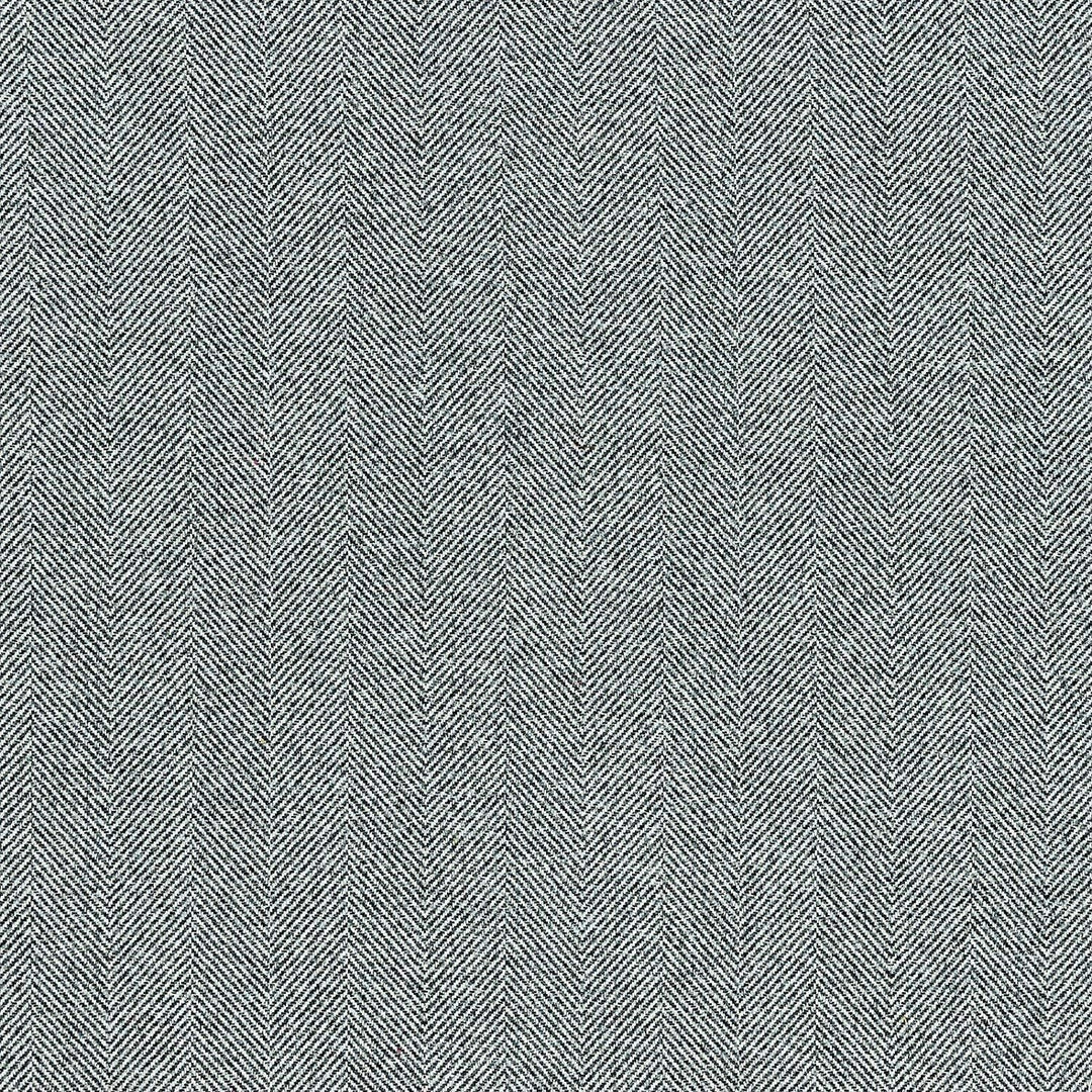 McAlister Textiles Herringbone Tweed | Kissenbezug für Sofakissen in Anthrazit Grau | 50 x 30 cm | t