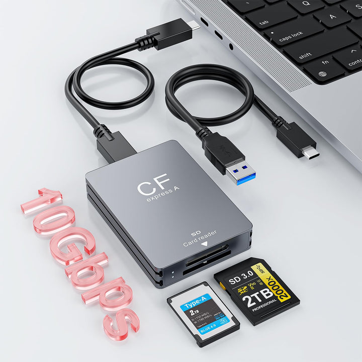 CFexpress Type A Kartenleser, USB 3.2 (Gen 2) mit 10 Gbit/s – CFexpress Type A Kartenleser für CFexp